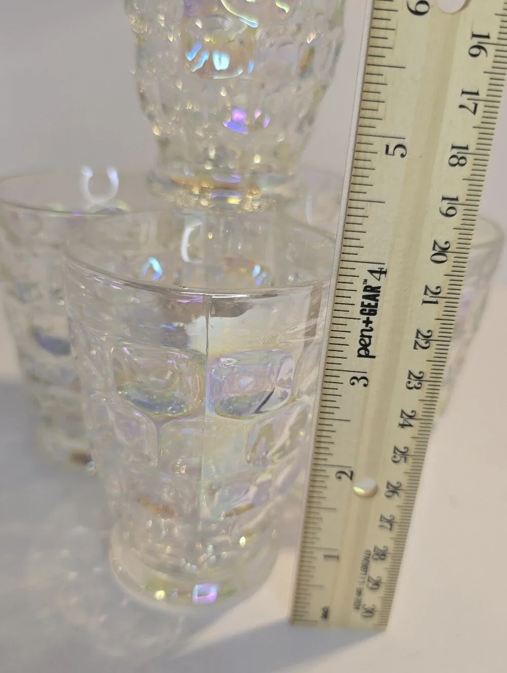 Federal Glass Colonial Carnival Drinking Glasses